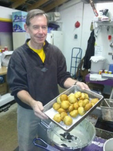 Another batch of fried oreos for hungry customers